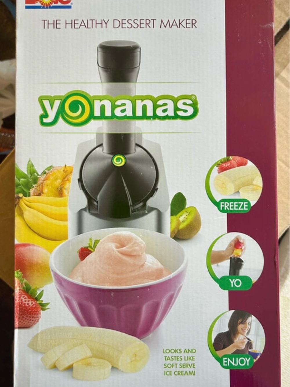 NaNa Dessert Maker - Black with Green Logo Accent
